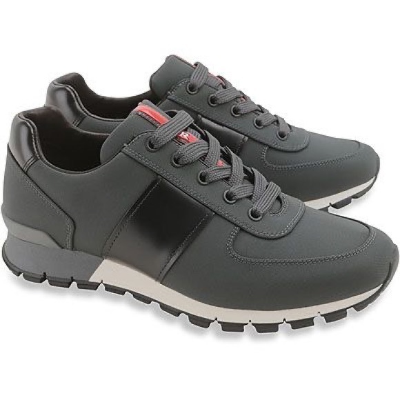 Authentic Prada Two Toned Sneakers - Picture 1 of 6